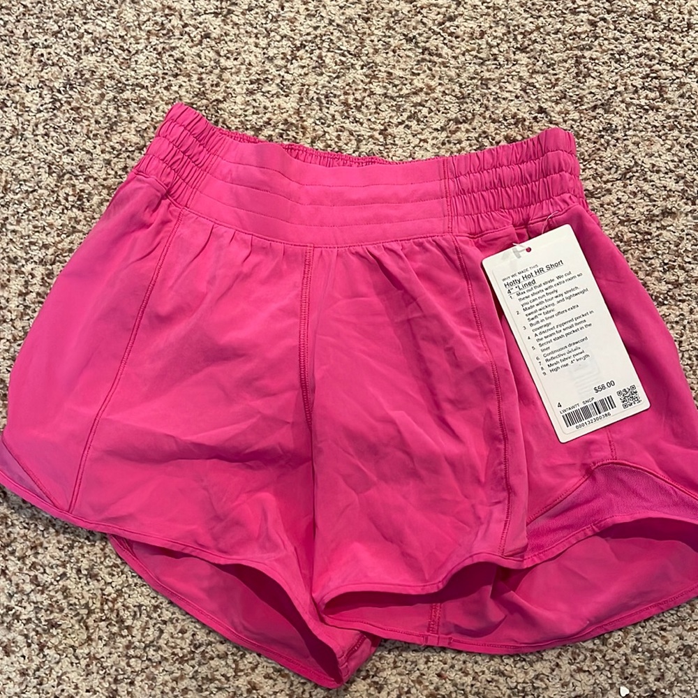 Lululemon high rise shorts